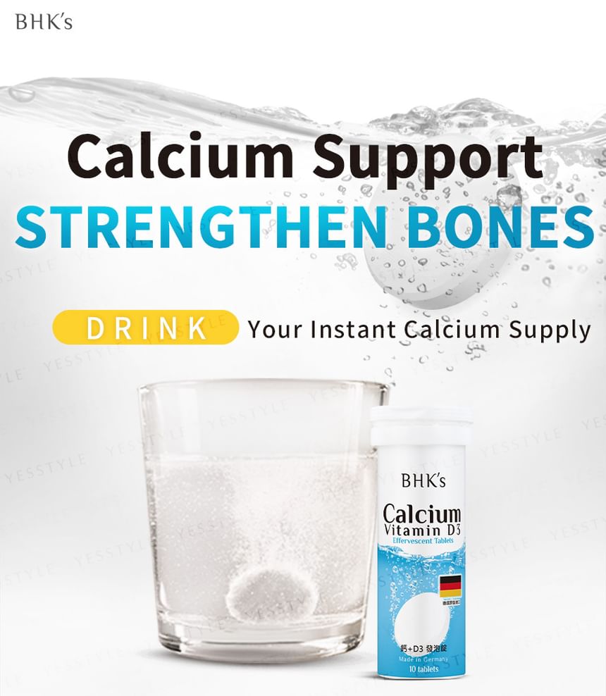 BHK's - Calcium + Vitamine D3 Bruistabletten