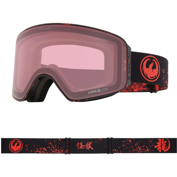 Masque de ski DRAGON NFX MAG OTG KAIJU/LLMIDNIGHT+LLLTROSE