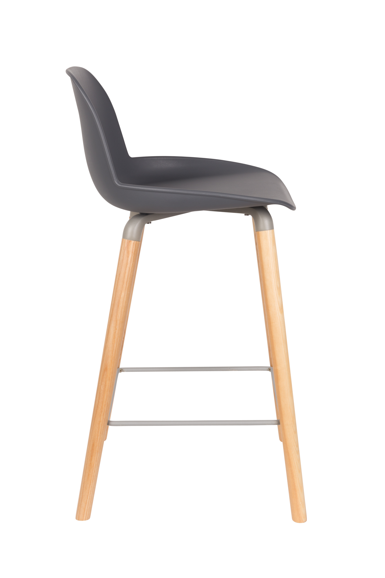 Barkruk Albert Kuip (zithoogte 65 cm) donkergrijs - set van 2