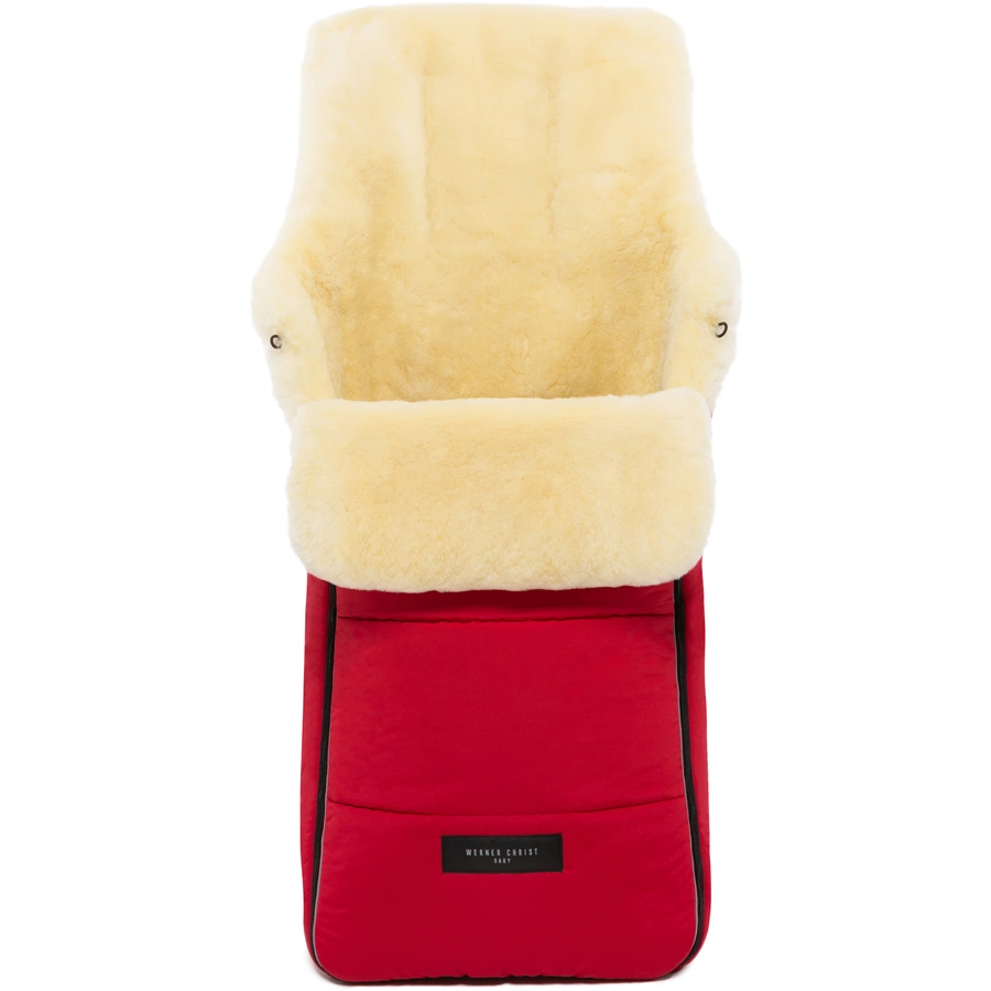Werner Christ Baby Fußsack AROSA chili red
