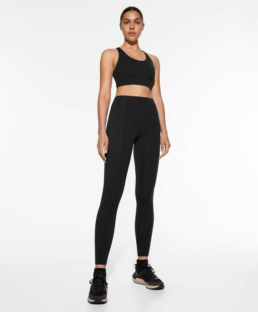 Calça legging Comfortlux de cintura alta até o tornozelo