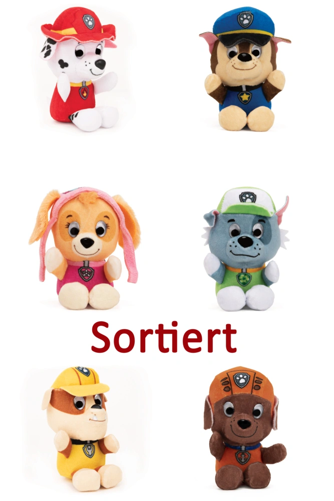 GND PAW Plüsch Sortiment 9 cm