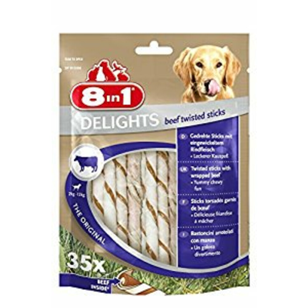8in1 Delights Twisted Sticks Rund35 stuks