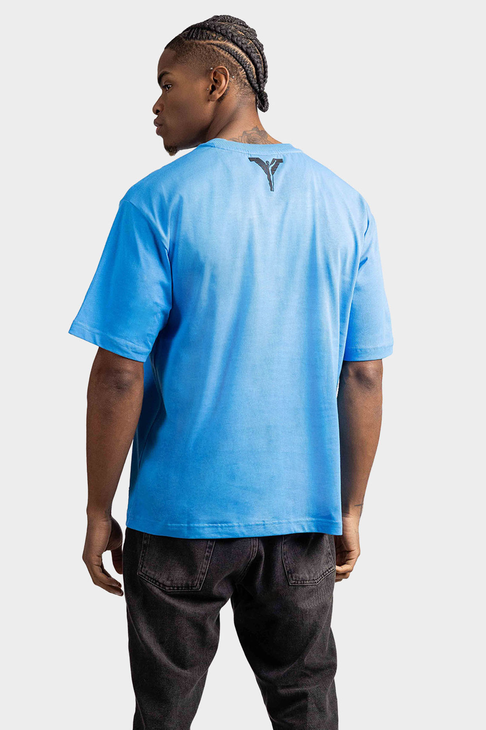 Carlo Colucci C3439 16 Icarius T-Shirt Heren Blauw