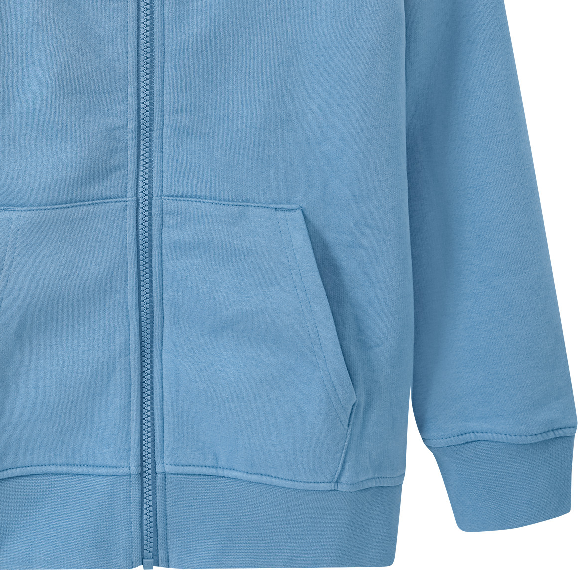 Famy Jungen Sweatjacke mit Bio-Baumwolle blau