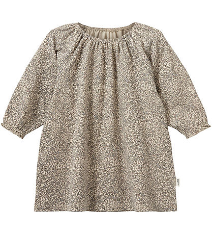 Sofie Schnoor Kleid - Listasb - Beige m. Blumen