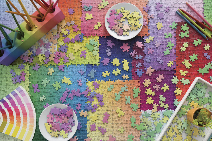 Ravensburger puslespil Puzzles On Puzzles 3000p