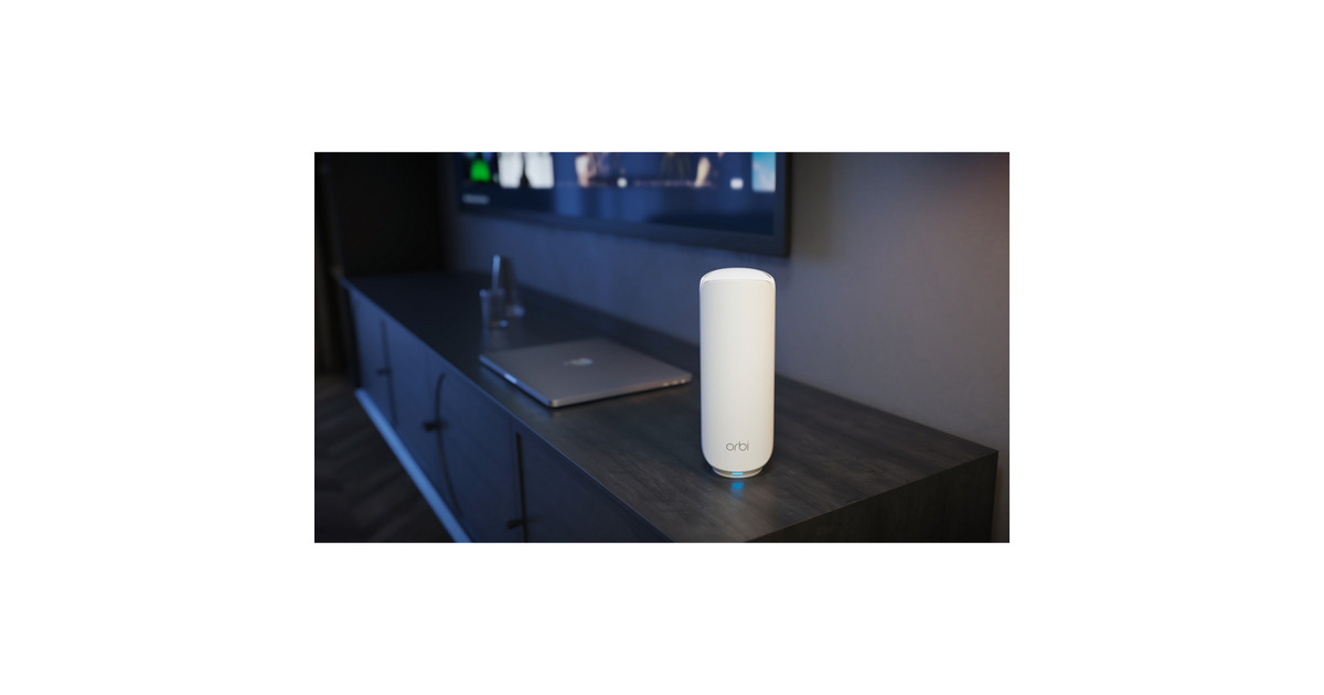 NetgearOrbi 370 Serie Dual-Band WiFi 7-mazig uitbreidingssatelliet mesh router  (Wit)
