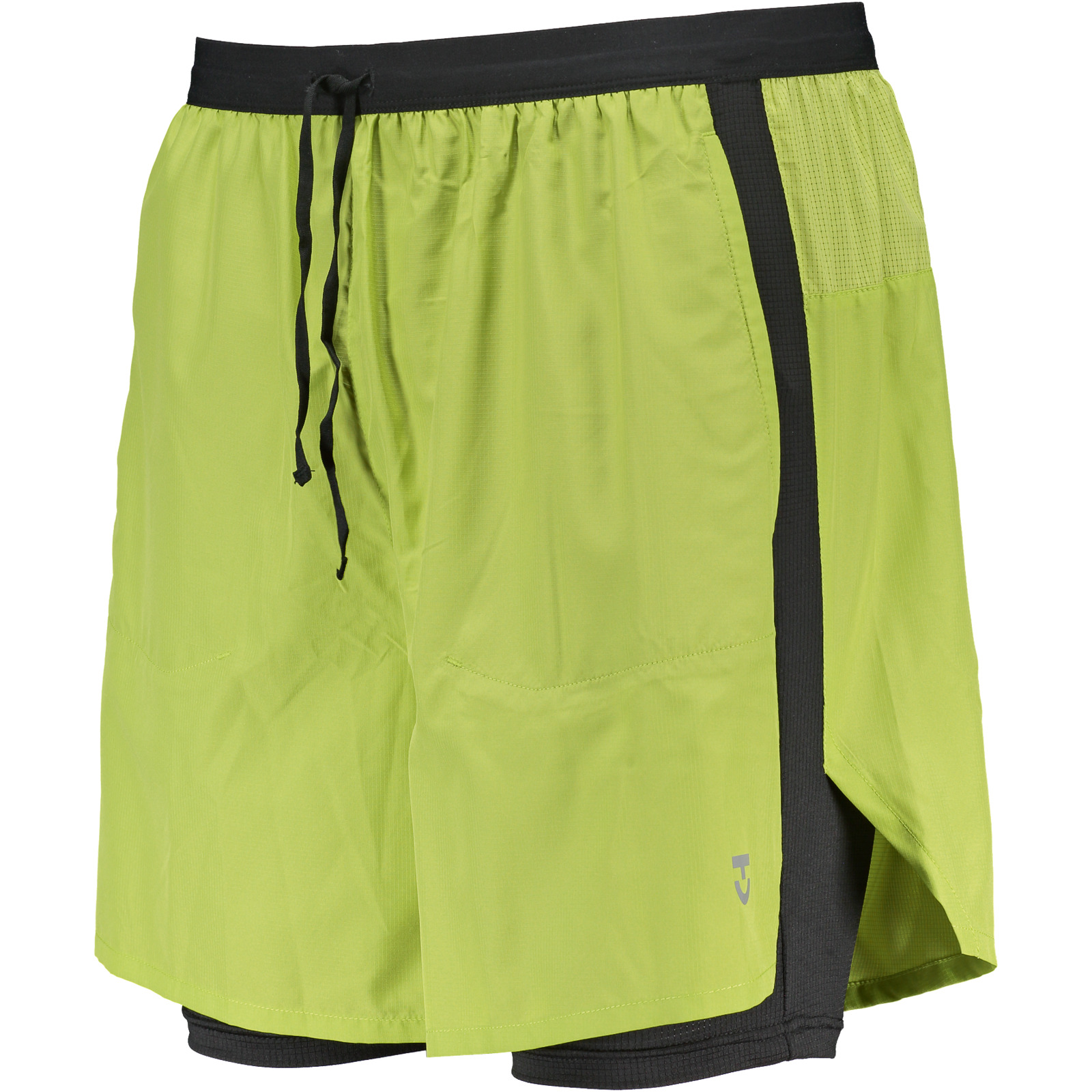 Tone Up Herren-Shorts Stride 2in1 S, lime