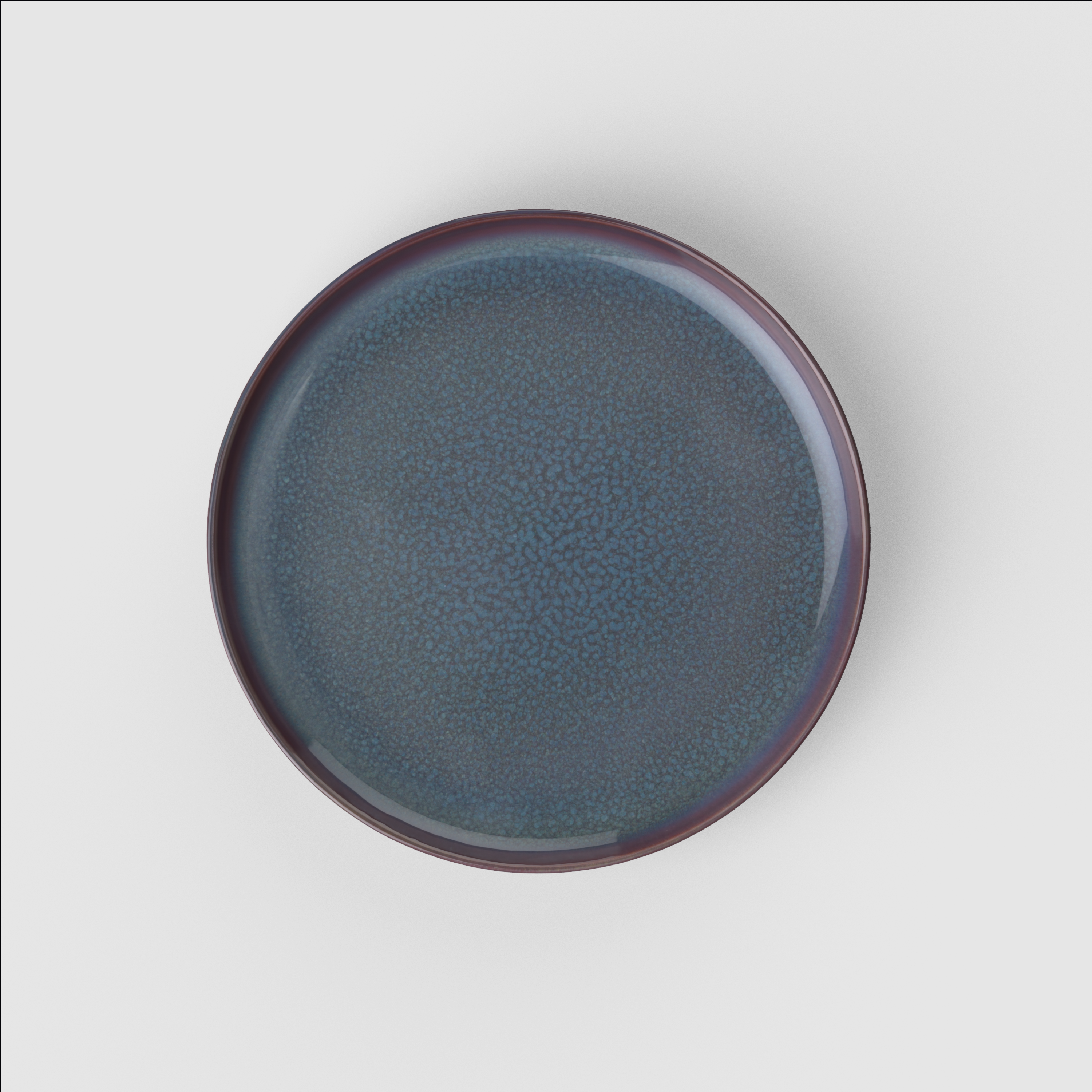 Crafted Appetizer and dessert plate Green, 8.3'', Premium Porcelain