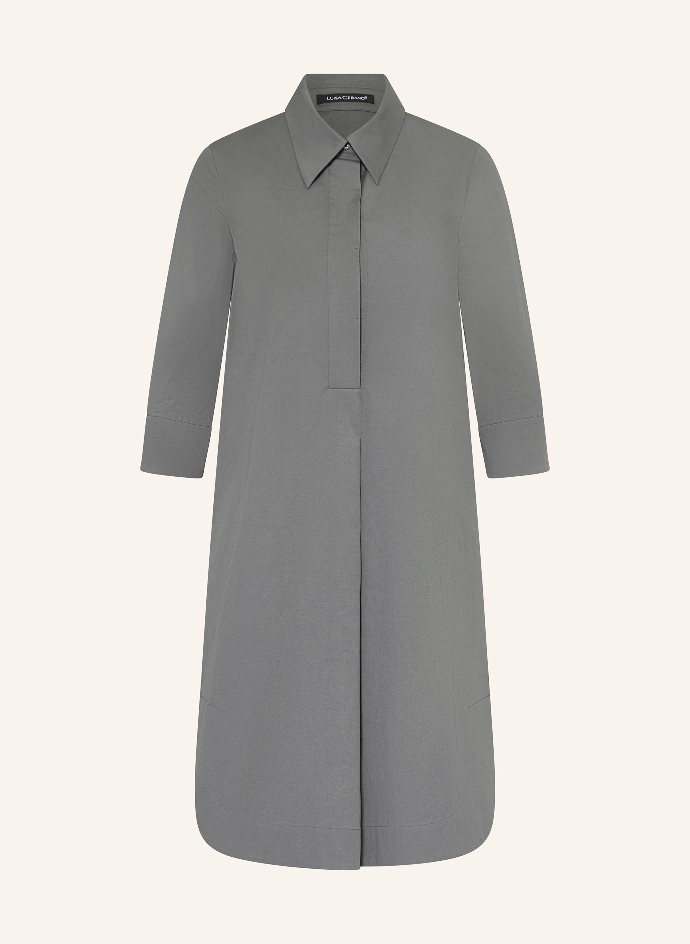 LUISA CERANO Hemdblusenkleid mit 3/4-Arm