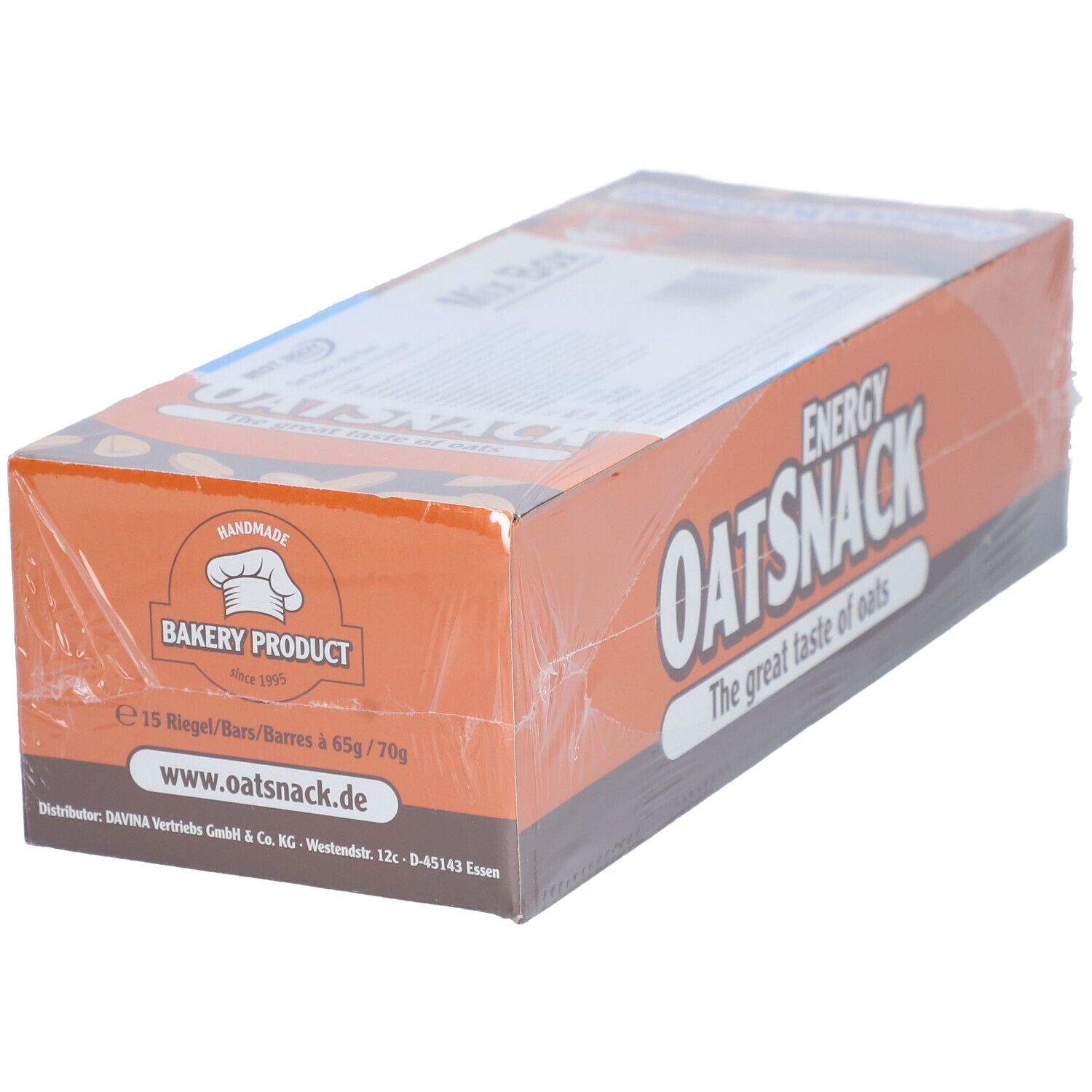 OatSnack Energy Riegel Erdnuss-Karamell