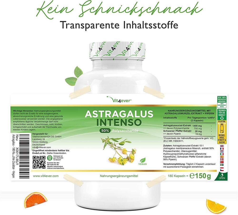 vit4ever Astragalus