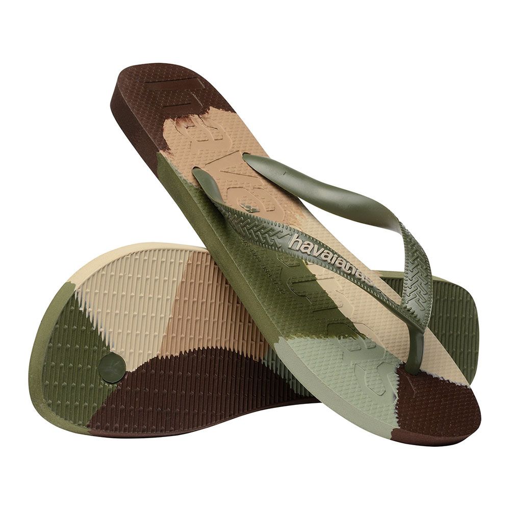 Havaianas TOP LOGOMANIA COLORS II - Tongs green