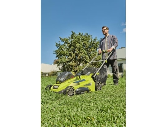 RYOBI - Tondeuse sans fil Tondeuse sur batterie brushless rlm36x46h50pg 36v - c