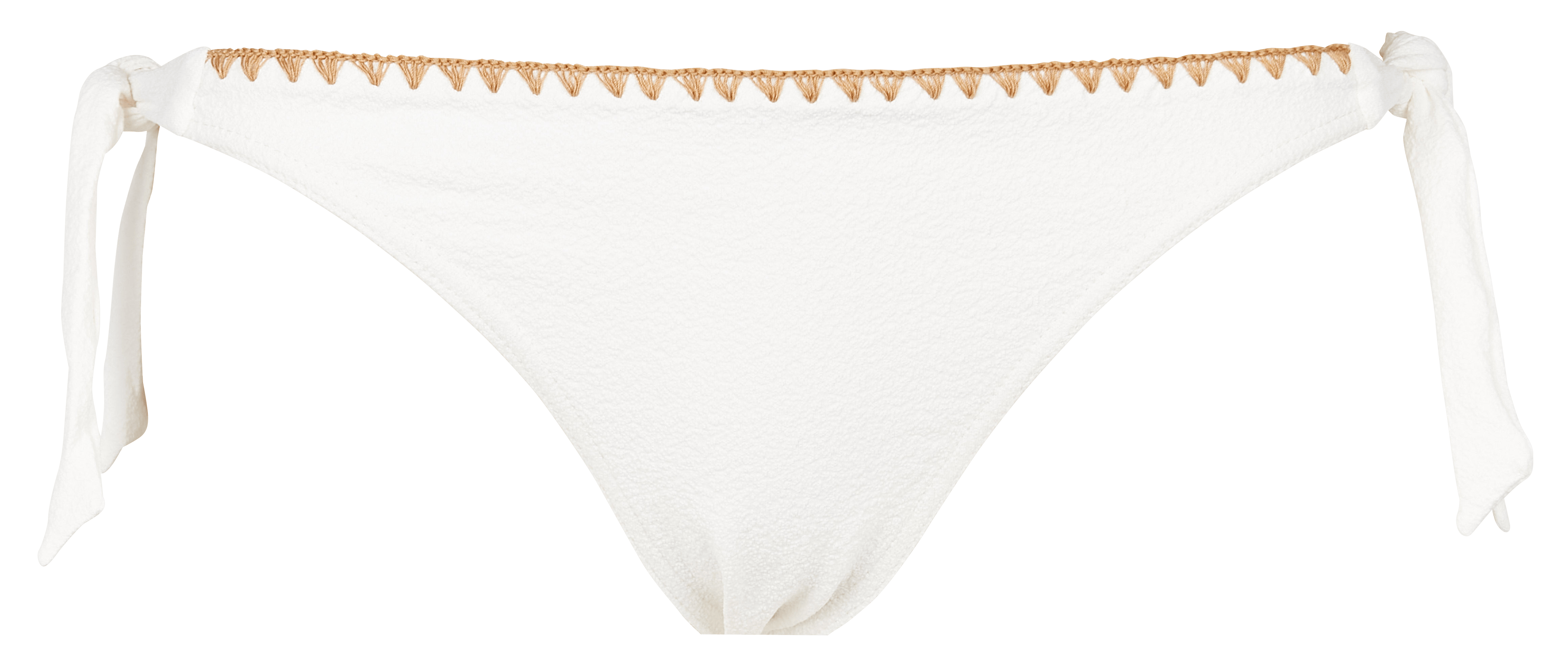 DIMKA SANTAFE - Bas de maillot de bain texturé | Beige