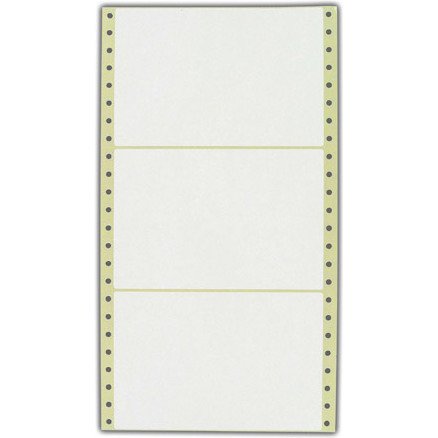 Etiquette listing 149 x 99 mm blanche - Boîte de 1500