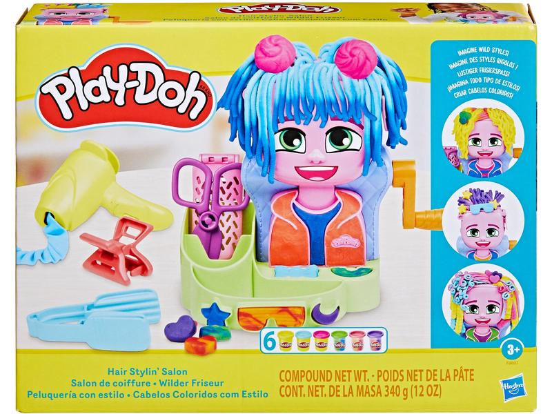 Play-Doh Knetspielzeug Wilder Friseur Schönheitssalon-Spielset