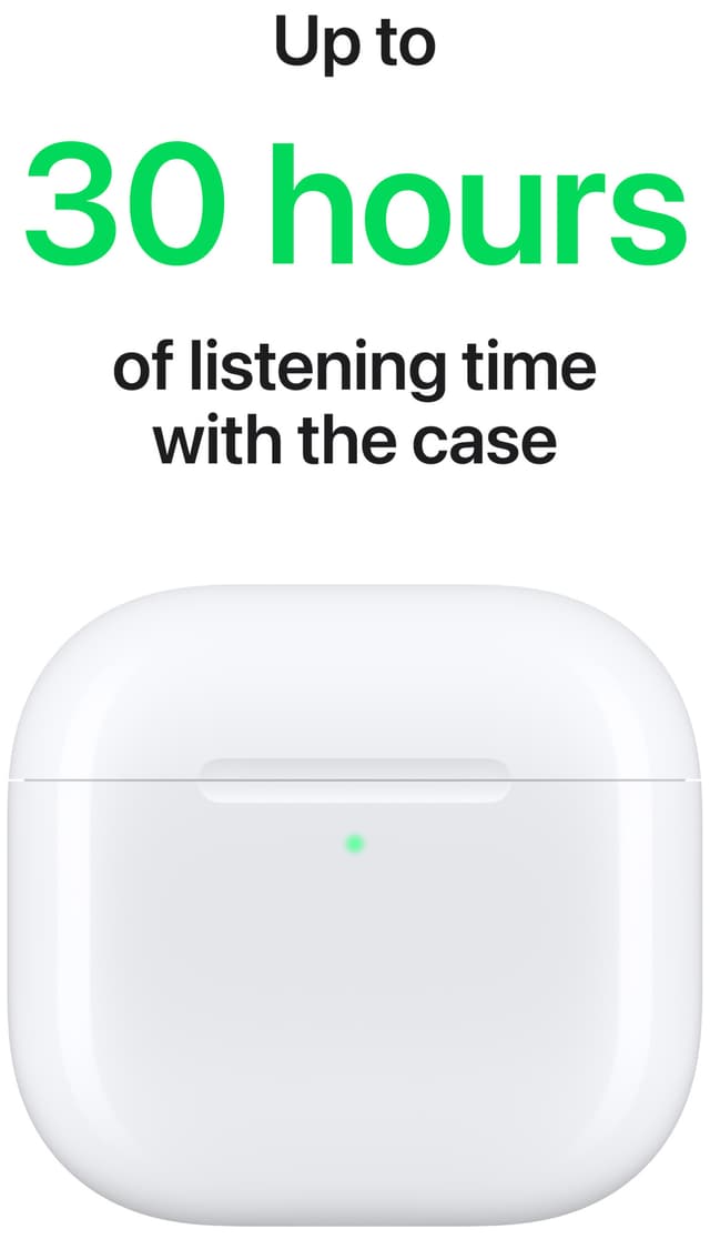 Apple AirPods 4 med Aktiv støjreduktion