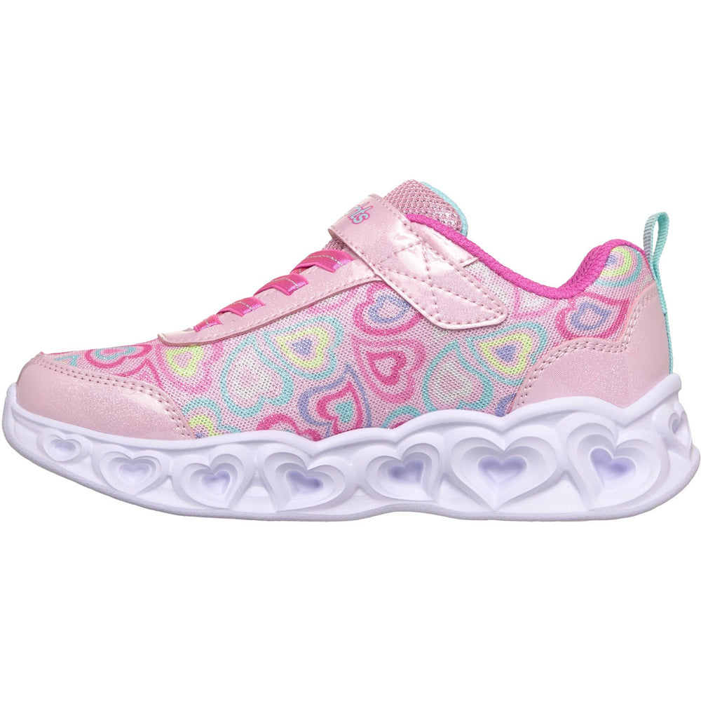 Køb Skechers Pink Heart Lights - Boogie Love
