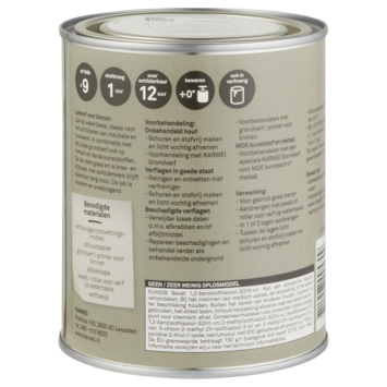 Karwei binnenlak hoogglans taupe beige 750 ml