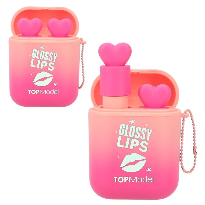 TOPModel - Ansigtsrulle & Lipgloss Sæt & Sovemaske
