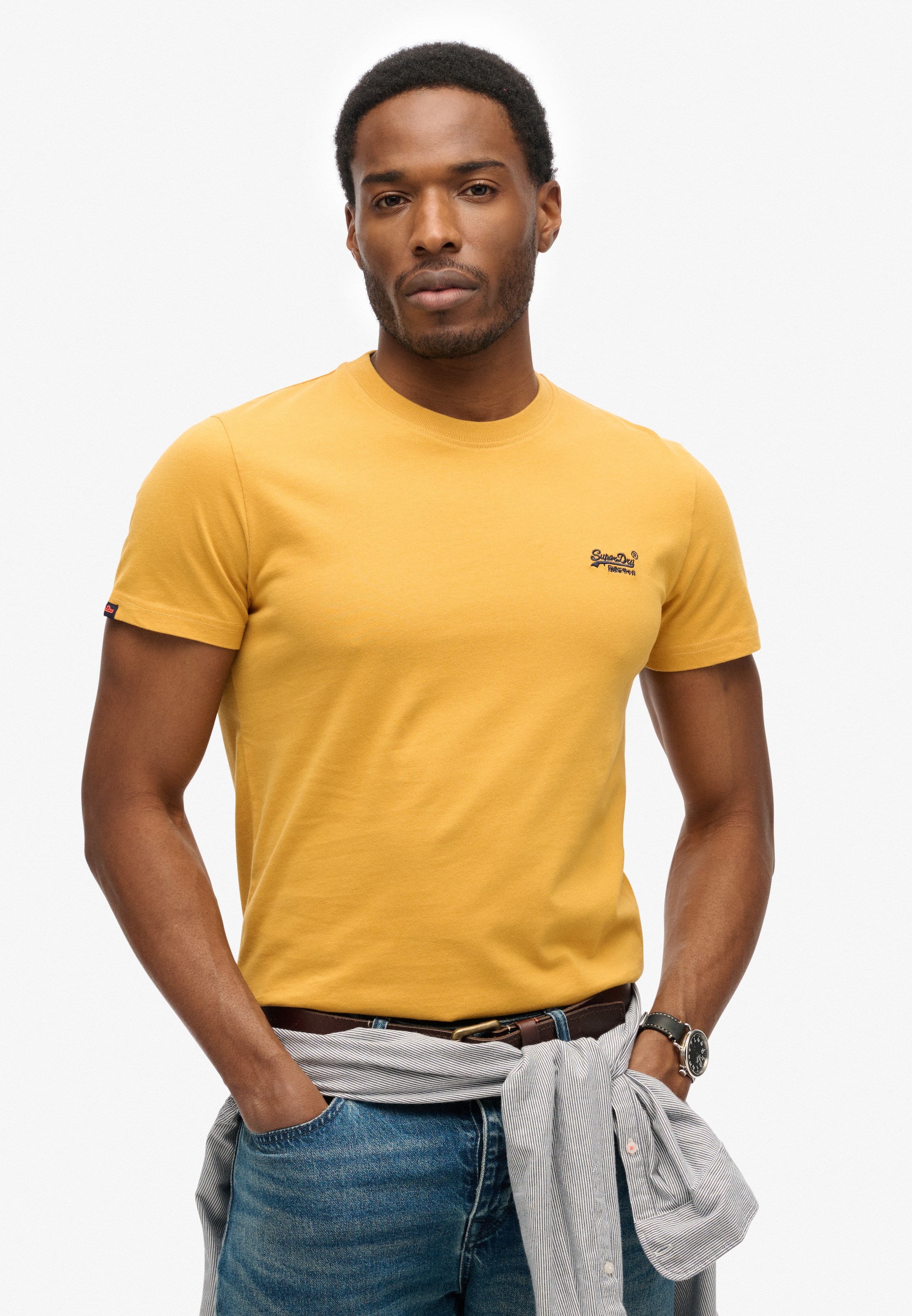 Superdry Rundhalsshirt »ESSENTIAL LOGO EMB TEE«
