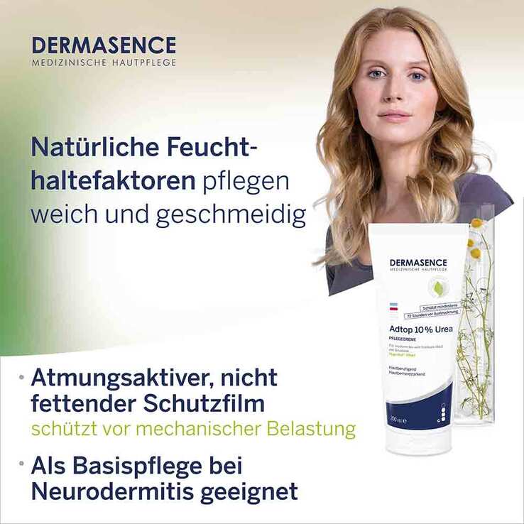 Dermasence Adtop 10% Urea Creme, 200 ml
