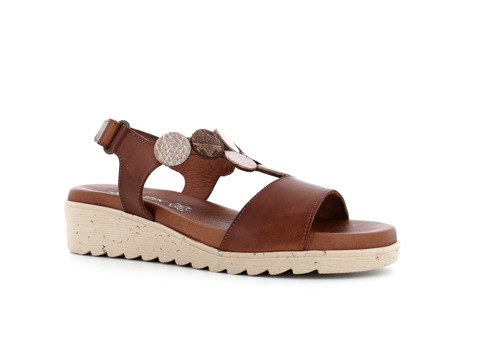 Xapatan-BUPASTO - 1676 Cuir Multi-Marron