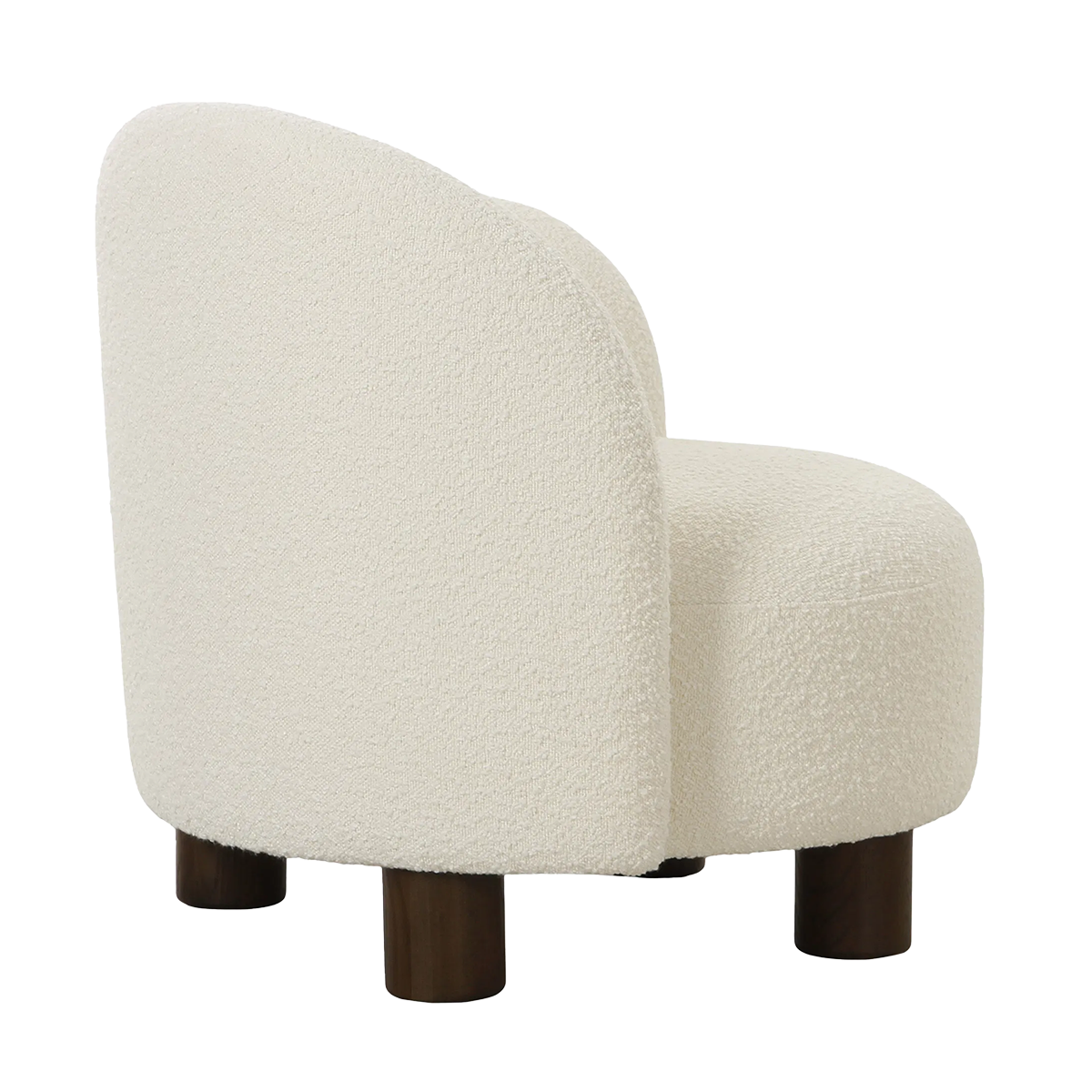 Fauteuil Isabeau Bouclé wit