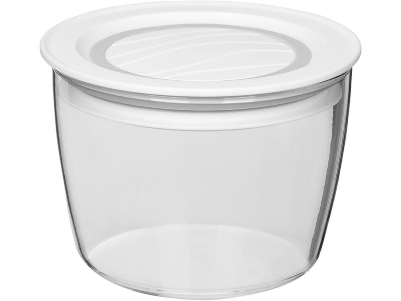 Rotho Vorratsglas Cristallo 0.4 l, Transparent Glasbehälter