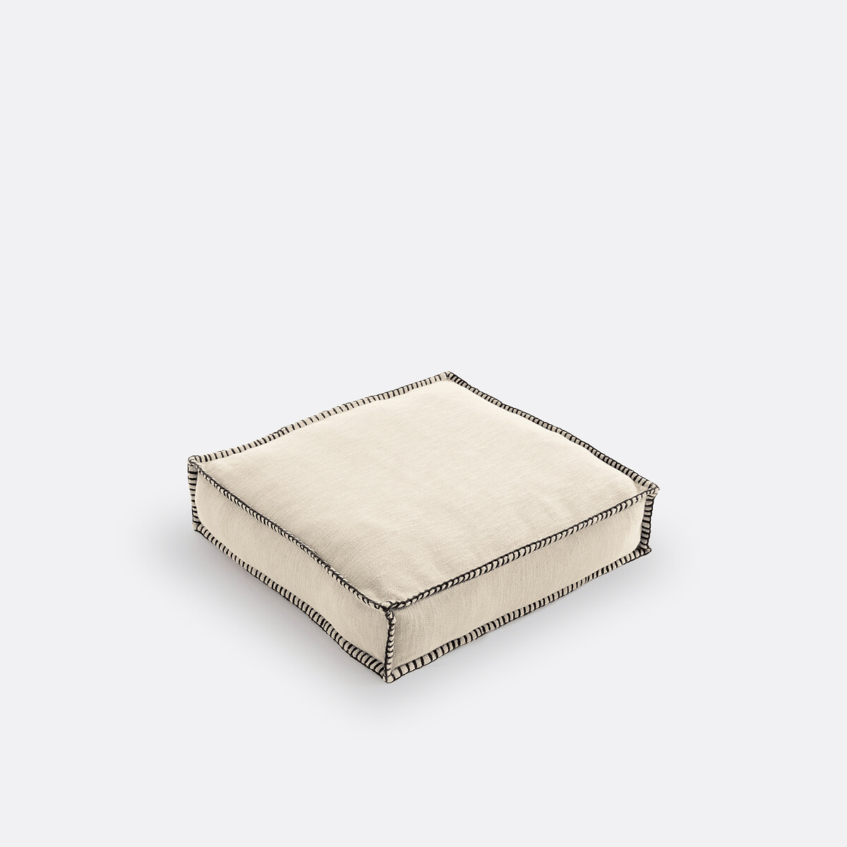 LA REDOUTE INTERIORS<br>Almofada de chão em algodão fosco, Raoul