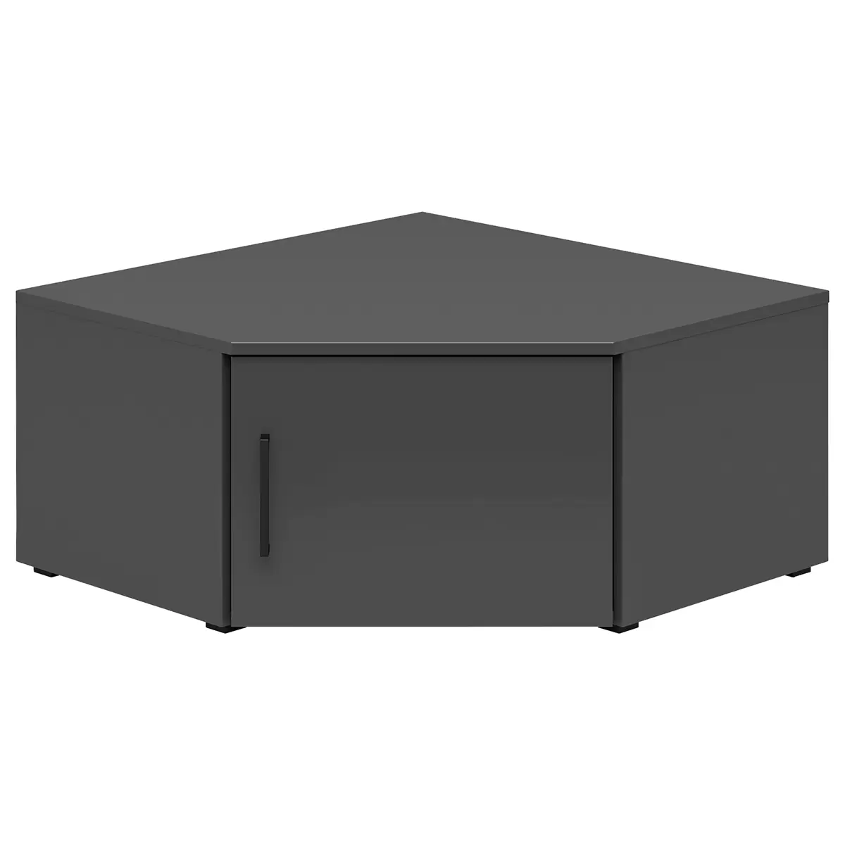 Aufsatzschrank Cabinet Anthrazit