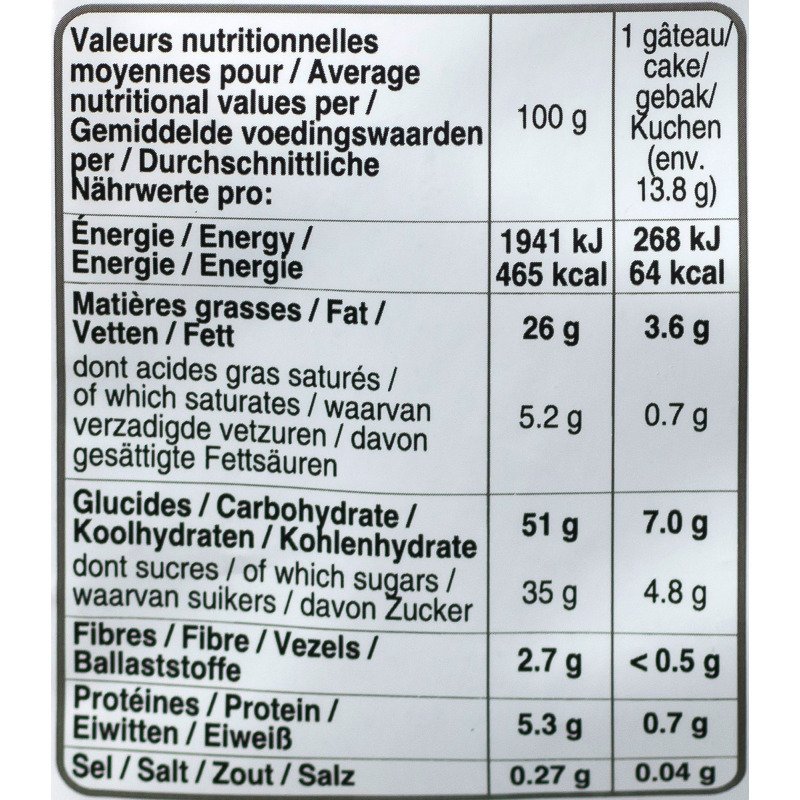 Petits cookies pépites de chocolat Bonne Maman - Sachet de 250 g