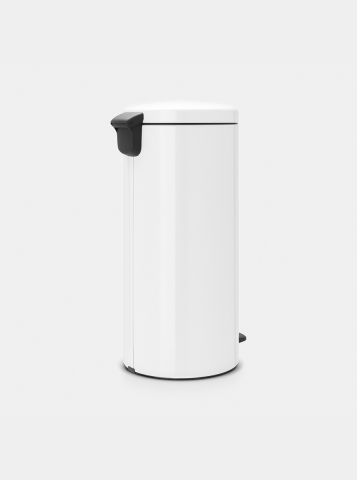 NewIcon Pedaalemmer, 30 liter, metalen binnenemmer - White