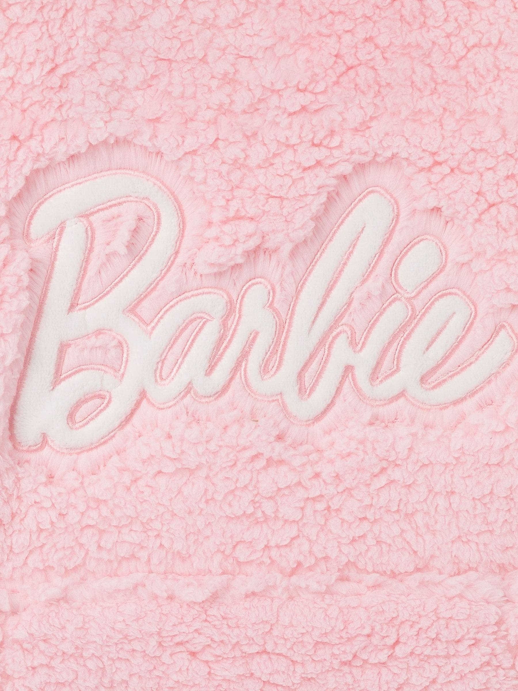 Roze met Barbie - Vanilla Underground dekenhoody voor meisjes