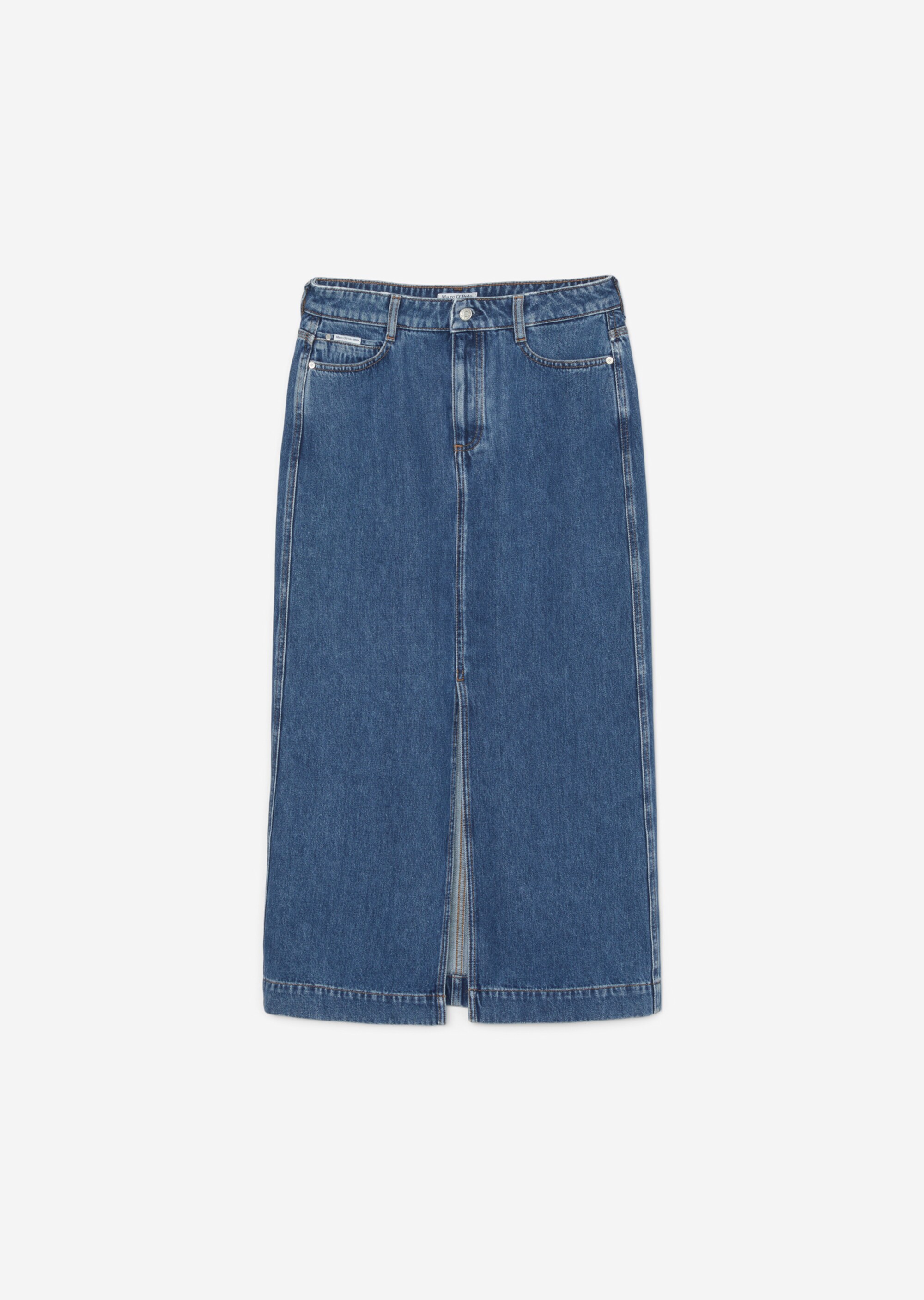 Jeansrock relaxedohne Stretch-Anteil