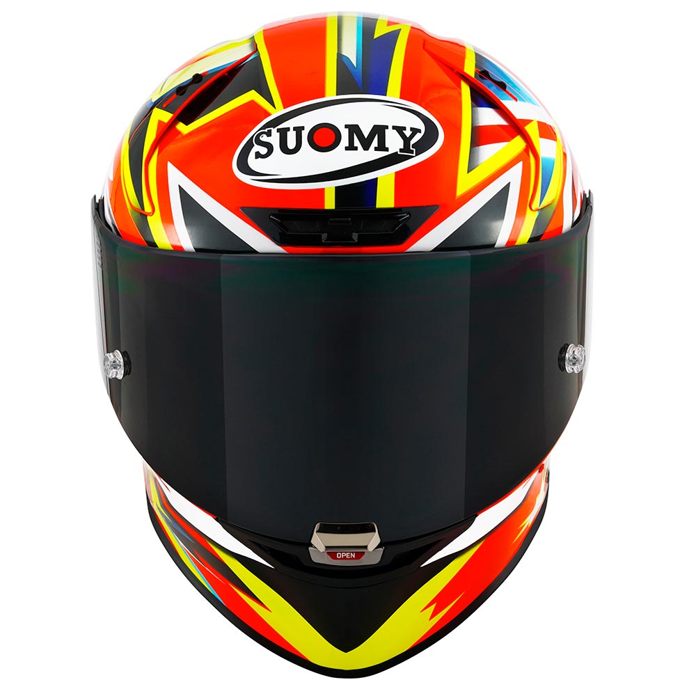 Suomy - Casque SR-GP Evo Glory Race Rouge / Bleu / Jaune