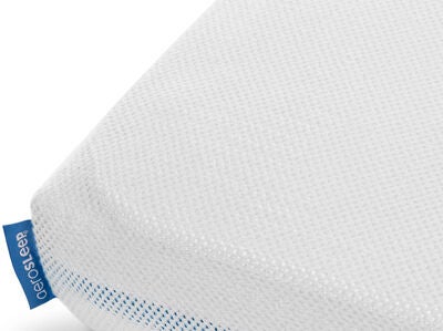 AeroSleep SafeSleep Stretchlaken 40x90, Hvit