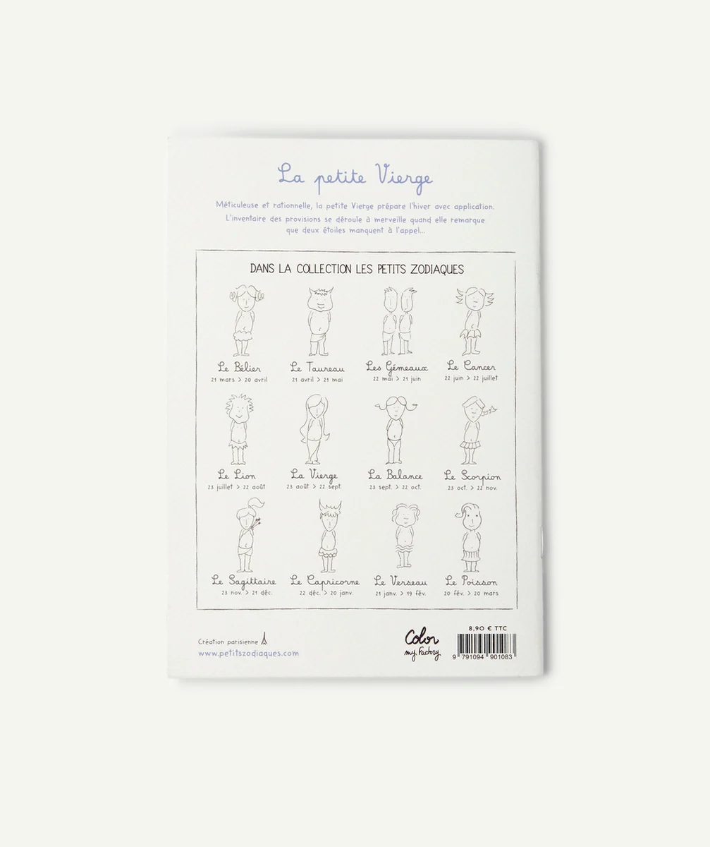 LES PETITS ZODIAQUESLIVRE LA PETITE VIERGE ENFANT