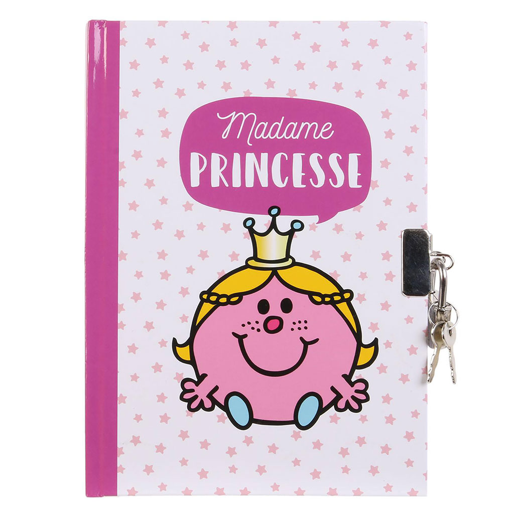 Journal intime Monsieur Madame avec cadenas