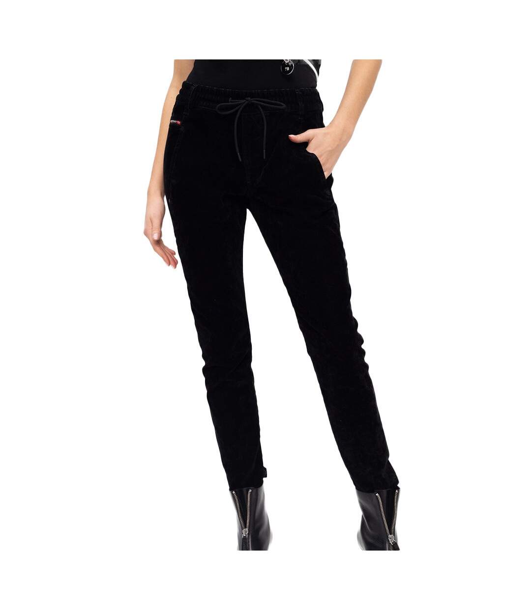 Jean Boyfriend Noir Femme Diesel krailey