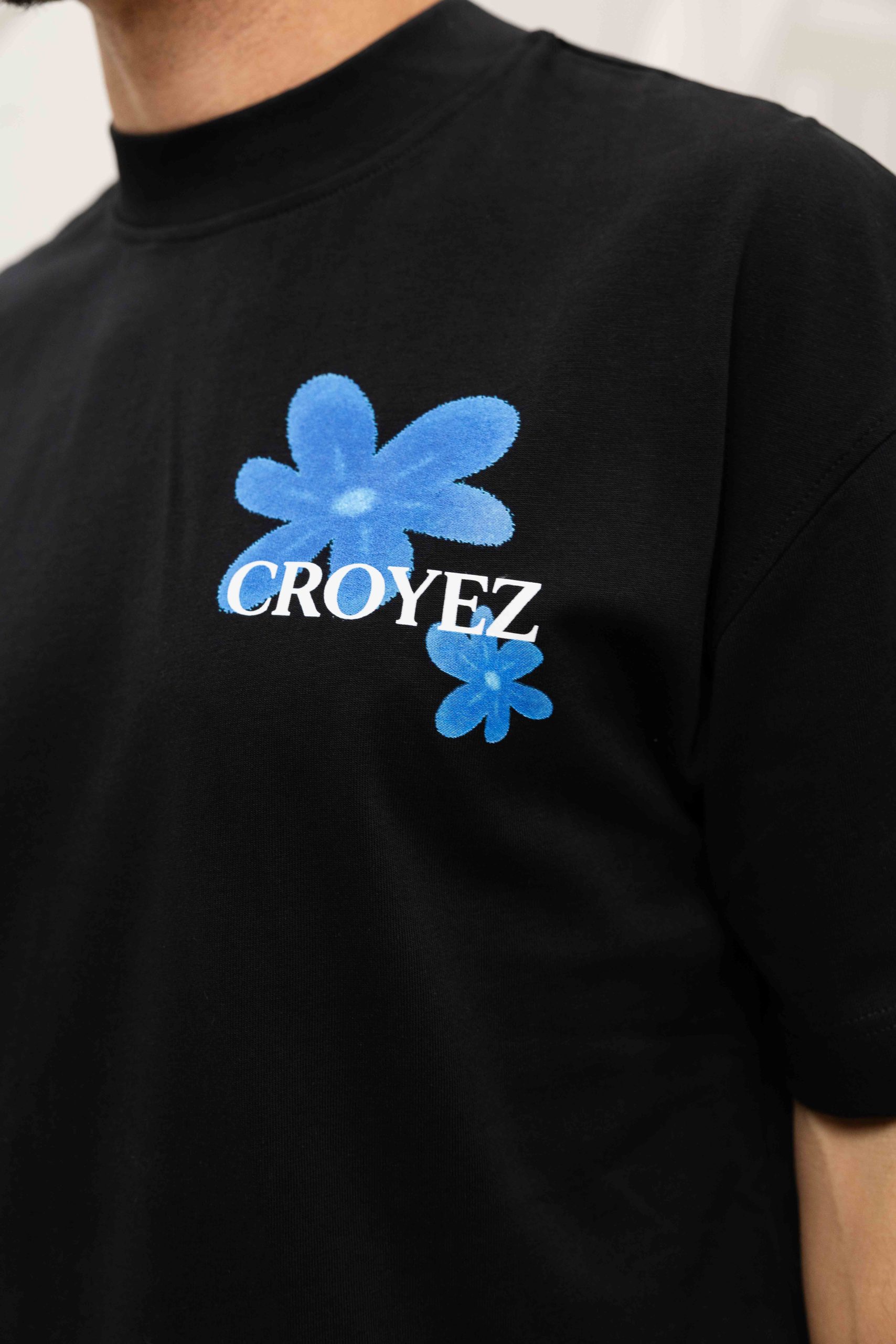 Croyez Botanique T-Shirt Heren Zwart