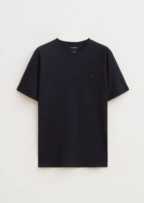 T-shirt met logo blauw (BLW.D)