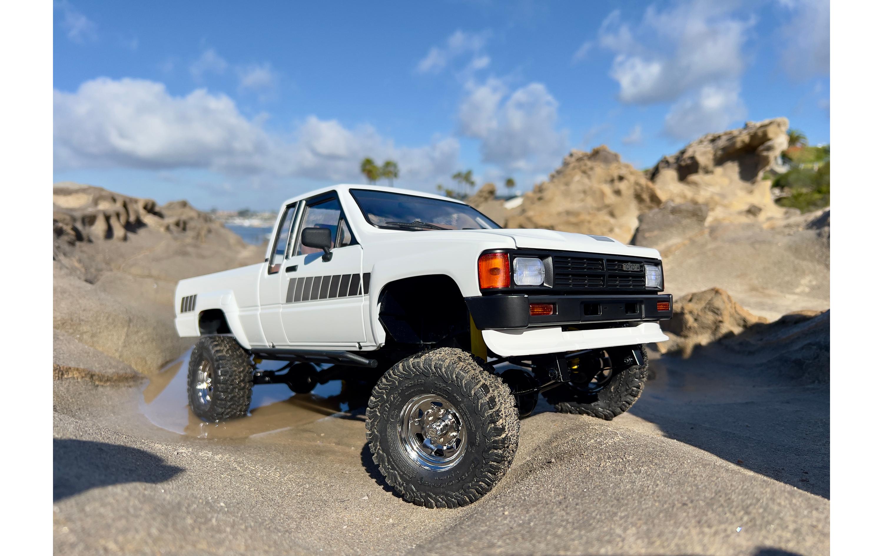Scale Crawler Trail Finder 2 LWB Toyota XtraCab RTR 1:10<br>Scale Pick-Up mit lizenzierter 1987 Toyota XtraCab hardbody Karosserie