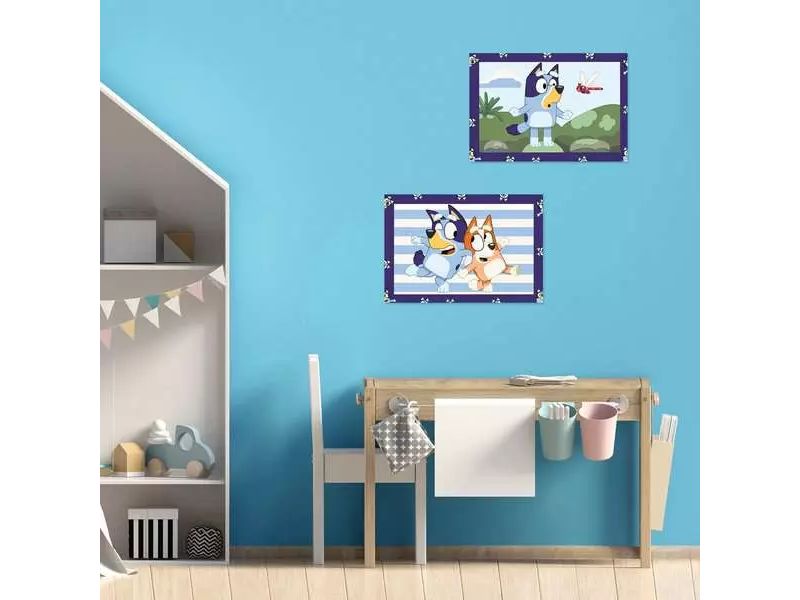 Ravensburger Malen nach Zahlen CreArt Bluey Kunst-Set mit Malvorlage