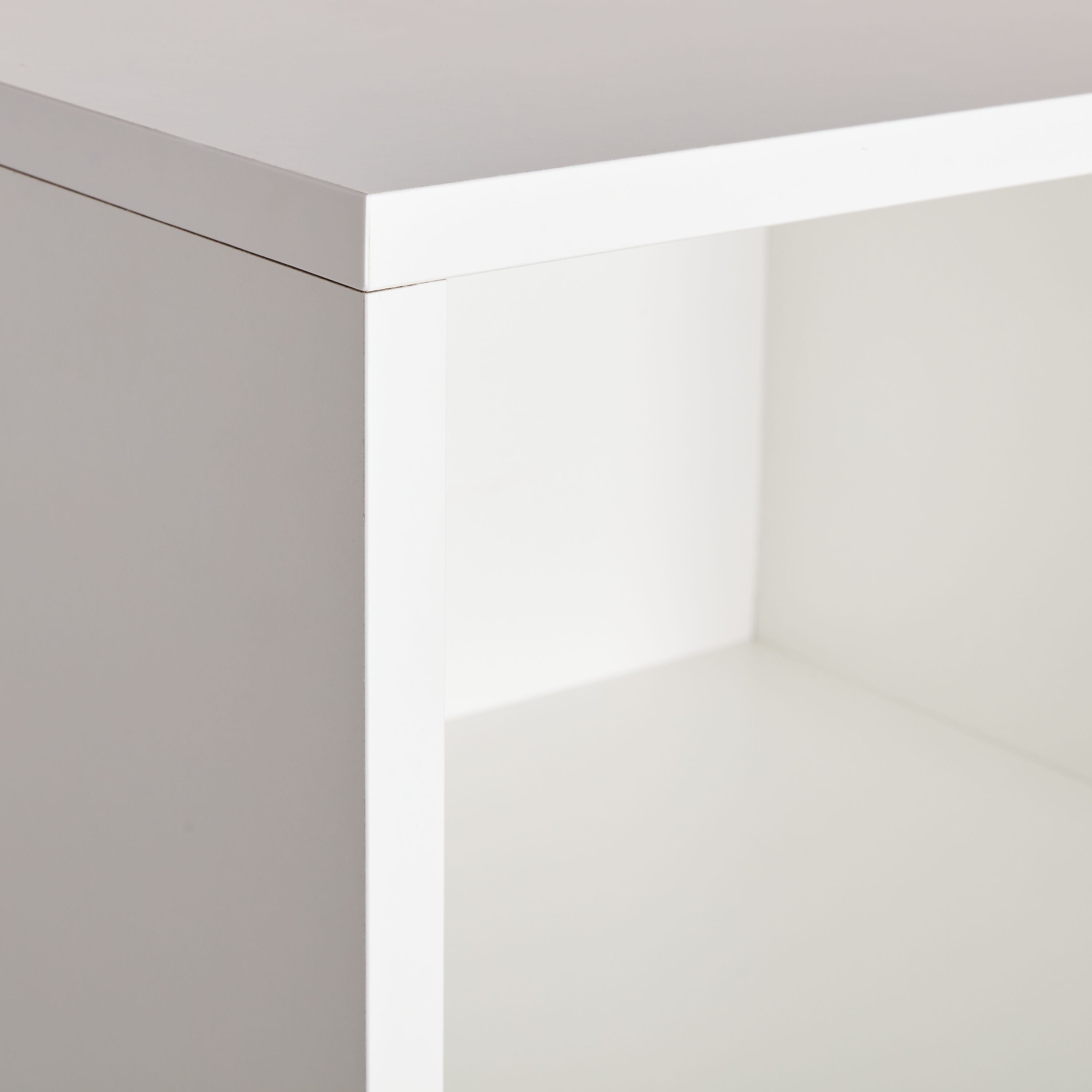FINJA Highboard - Weiss / B: 80.0 cm x T: 36.0 cm x H: 132.5 cm