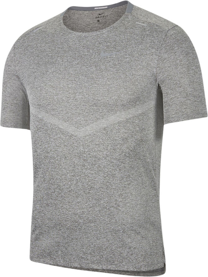 Nike Dri-FIT Rise 365 løbe T-shirt Grå