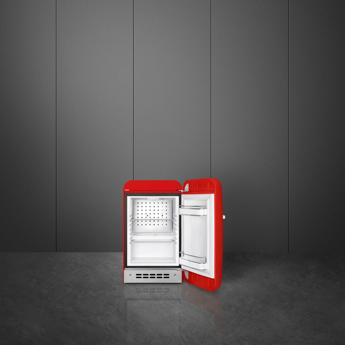Smeg FAB5RRD6 Minibar 73cm Høyrehengt Rød