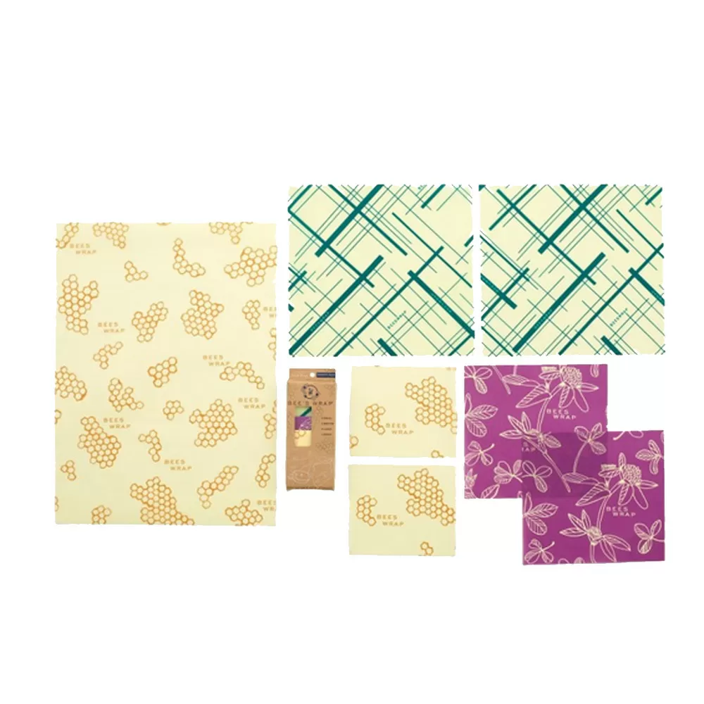 Bee's Wrap Variety Pack 2xS/2xM/2xL/1xBread